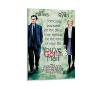 Ilcargoa Poster de film You've Got Mail - Art sur toile - Décoration murale - Cadeau - 60 x 90 cm