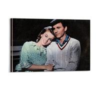 Ilcargoa Poster du film Bye Bye Birdie - Peinture sur toile - Décoration murale - Cadeau - 50 x 75 cm