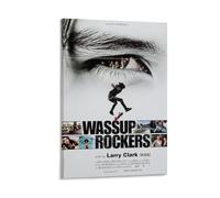 Ilcargoa Wassup Rockers Poster sur toile pour décoration murale de bureau ou maison 20 x 30 cm