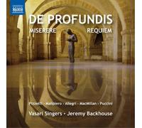 Ildebrando Pizzetti De Profundis (CD) Album