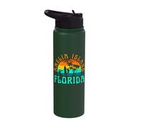 Île Amelia Stainless Steel Insulated Water Bottle