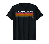 Île Anna Maria, Floride, île rétro, Anna Maria, Plage, Floride T-Shirt