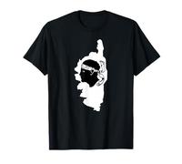 Île Corsica avec carte de France avec tête de pirate Corse T-Shirt