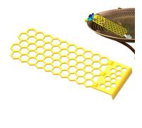 Île d'abeille flottante - Station d'arrosage pour abeilles | Mangeoire en nid d'abeille, station d'eau papillon Be-e Feeding is-Land pour décoration de jardin extérieur, pollinisateurs assoiffés