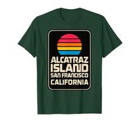 Île d'Alcatraz, région de San Francisco, Golden Gate Bay T-Shirt