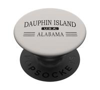 Île Dauphin Alabama - Île Dauphin AL CV1X PopSockets PopGrip Adhésif