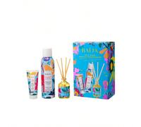 Île d'Azur Body & Home Fragrance Gift Set Contenu du coffret :Crème pour les mains (30 ml) : enrichie en extrait de vanille aux propriétés antioxydantes et éclaircissantes, et en huile de baobab nourr