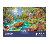 Île de Bali Puzzle 1000 Piece pour Adultes Et Adolescents Âgés De 14 Ans Et Plus, Jeu De Défi Intellectuel Puzzles 70x50cm/1000pcs
