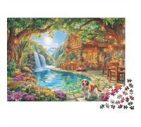 Île de Bali Puzzle 1000 Piece, Puzzle Jeu Éducatif Défi Jouet Jeu D'adresse pour Toute La Famille 38x26cm/1000pcs