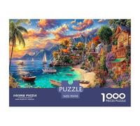 Île de Bali Puzzle 1000 Pièces De Haute Qualité pour La Famille - Cadeau Unique Et Défi Ludique, Jeu Captivant pour Adultes Et Enfants 70x50cm/1000pcs