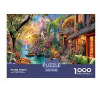 Île de Bali Puzzle 1000 Pièces des Puzzles Difficiles Adaptés Aux Adultes Et Aux Enfants, Jeu De Défi Intellectuel 52x38cm/1000pcs