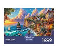 Île de Bali Puzzle 1000 Pièces des Puzzles Difficiles Adaptés Aux Adultes Et Aux Enfants, Jeu De Défi Intellectuel 52x38cm/1000pcs