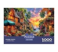 Île de Bali Puzzle 1000 Pièces des Puzzles Difficiles Adaptés Aux Adultes Et Aux Enfants, Jeu De Défi Intellectuel 52x38cm/1000pcs