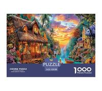 Île de Bali Puzzle 1000 Pièces pour Tous Âges - Jeu Éducatif en Papier Recyclé, Défi Et Décoration pour La Maison 52x38cm/1000pcs