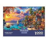 Île de Bali Puzzle 1000 Pièces pour Tous Âges - Jeu Éducatif en Papier Recyclé, Défi Et Décoration pour La Maison 52x38cm/1000pcs