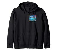 Île de Bora Bora Polynésie française Sweat à Capuche