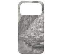 Île de Capri Naples Campanie Italie Dessin Crayon Vintage Coque pour iPhone 17 Pro Max