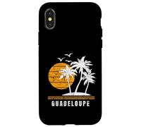 Île de Guadeloupe, Caraïbes Cadeaux de Vacances Coque pour iPhone X/XS