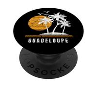 Île de Guadeloupe, Caraïbes Cadeaux de Vacances PopSockets PopGrip Adhésif