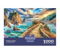 Île de Jeju Puzzle 1000 Pièces, Puzzles Difficiles Adaptés Aux Adultes Et Aux Enfants, Jeu De Défi Intellectuel 70x50cm/1000pcs