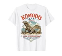 Île de Komodo Indonésie - Capitale du Dragon de Komodo Vintage T-Shirt