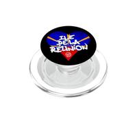 Ile de la Réunion - Coeur réunionnais C26 PopSockets PopGrip pour MagSafe