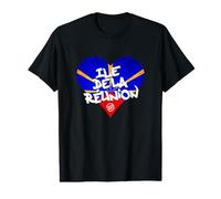 Ile de la Réunion - Coeur réunionnais C26 T-Shirt Graphique avec Valeur