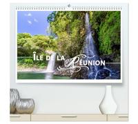 Île de la Réunion - Le paradis français dans l'océan Indien (Calendrier mural haut de gamme 2027 DIN A2 vertical), CALVENDO calendrier mensuel