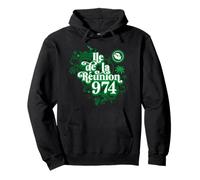 Ile de la Réunion - Ornaments C26 Green Sweat à Capuche