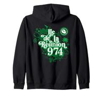 Ile de la Réunion - Ornaments C26 Green Sweat à Capuche