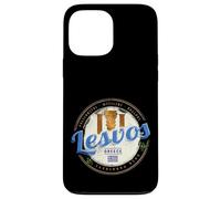 Île de Lesvos en Grèce Souvenir de Vacances Vintage rétro Coque pour iPhone 13 Pro Max