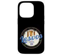 Île de Lesvos en Grèce Souvenir de Vacances Vintage rétro Coque pour iPhone 14 Pro
