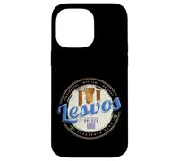 Île de Lesvos en Grèce Souvenir de Vacances Vintage rétro Coque pour iPhone 14 Pro Max