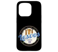 Île de Lesvos en Grèce Souvenir de Vacances Vintage rétro Coque pour iPhone 15 Pro
