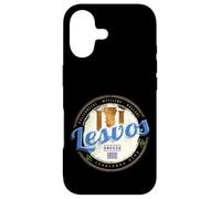 Île de Lesvos en Grèce Souvenir de Vacances Vintage rétro Coque pour iPhone 17