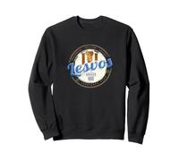 Île de Lesvos en Grèce Souvenir de Vacances Vintage rétro Sweatshirt