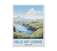 Île de Lewis Hébrides，1000 Pièces, Jouet De Puzzle en Bois d'art Abstrait, Jeu De Famille Difficulté Défi Puzzle（75x50cm）-GL5