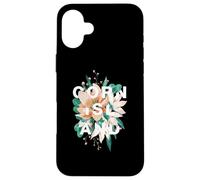 Île de maïs Motif Floral Fleur du Nicaragua Coque pour iPhone 16 Plus