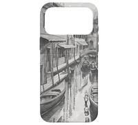 Île de Murano Venise Vénétie Italie Dessin Crayon Vintage Coque pour iPhone 17 Pro Max