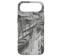 Île de Murano Venise Vénétie Italie Dessin Crayon Vintage Coque pour iPhone Air