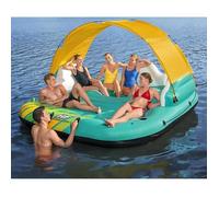 Île de piscine gonflable - Bestway - Sunny Lounge - 5 personnes - Pare-soleil amovible
