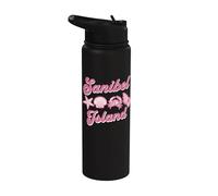 Île de Sanibel Stainless Steel Insulated Water Bottle