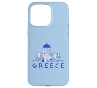 Île de Santorin Grèce Églises orthodoxes grecques minimalistes Coque pour iPhone 15 Pro Max
