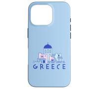 Île de Santorin Grèce Églises orthodoxes grecques minimalistes Coque pour iPhone 16 Pro