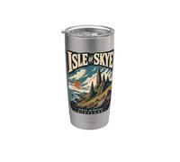 Île de Skye Hébrides intérieures Ecosse Mer Gobelet isotherme en acier inoxydable double paroi