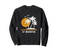Île de St Maarten, Caraïbes, Souvenirs de Vacances Sweatshirt