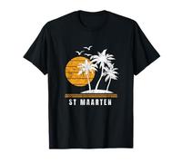 Île de St Maarten, Caraïbes, Souvenirs de Vacances T-Shirt