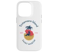 Île de Tintamarre, Saint-Martin, Saint-Martin Coque pour iPhone 14 Pro