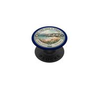 Île de Tiree, Hébrides intérieures, Écosse, Travel Design PopSockets PopGrip Adhésif