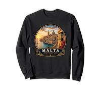 Île de Vacances méditerranéenne de Malte La Valette Sweatshirt